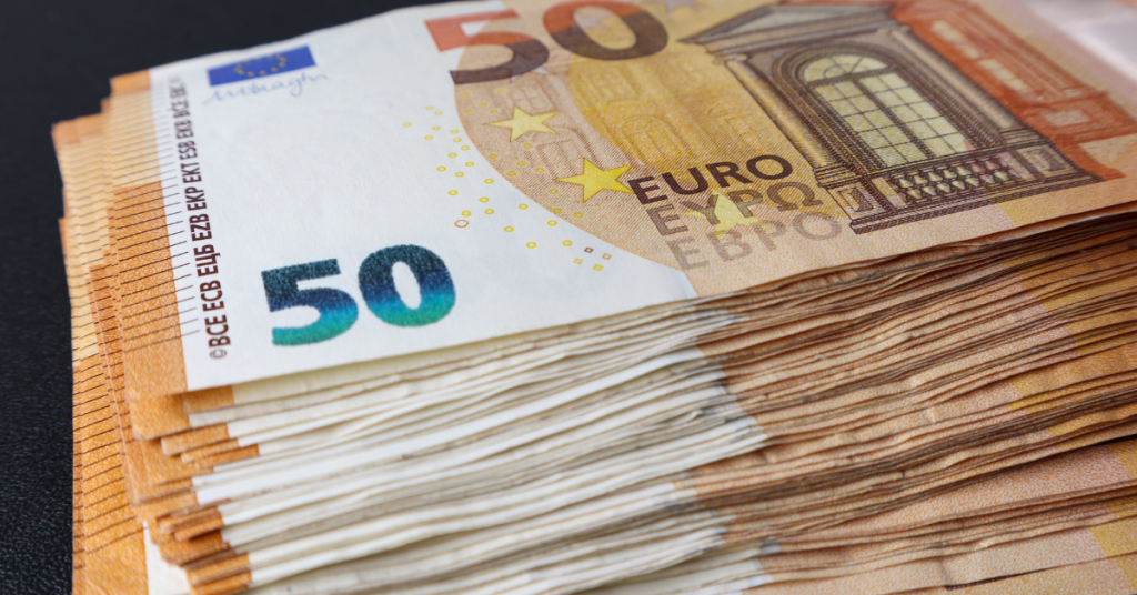 Cash in Euros